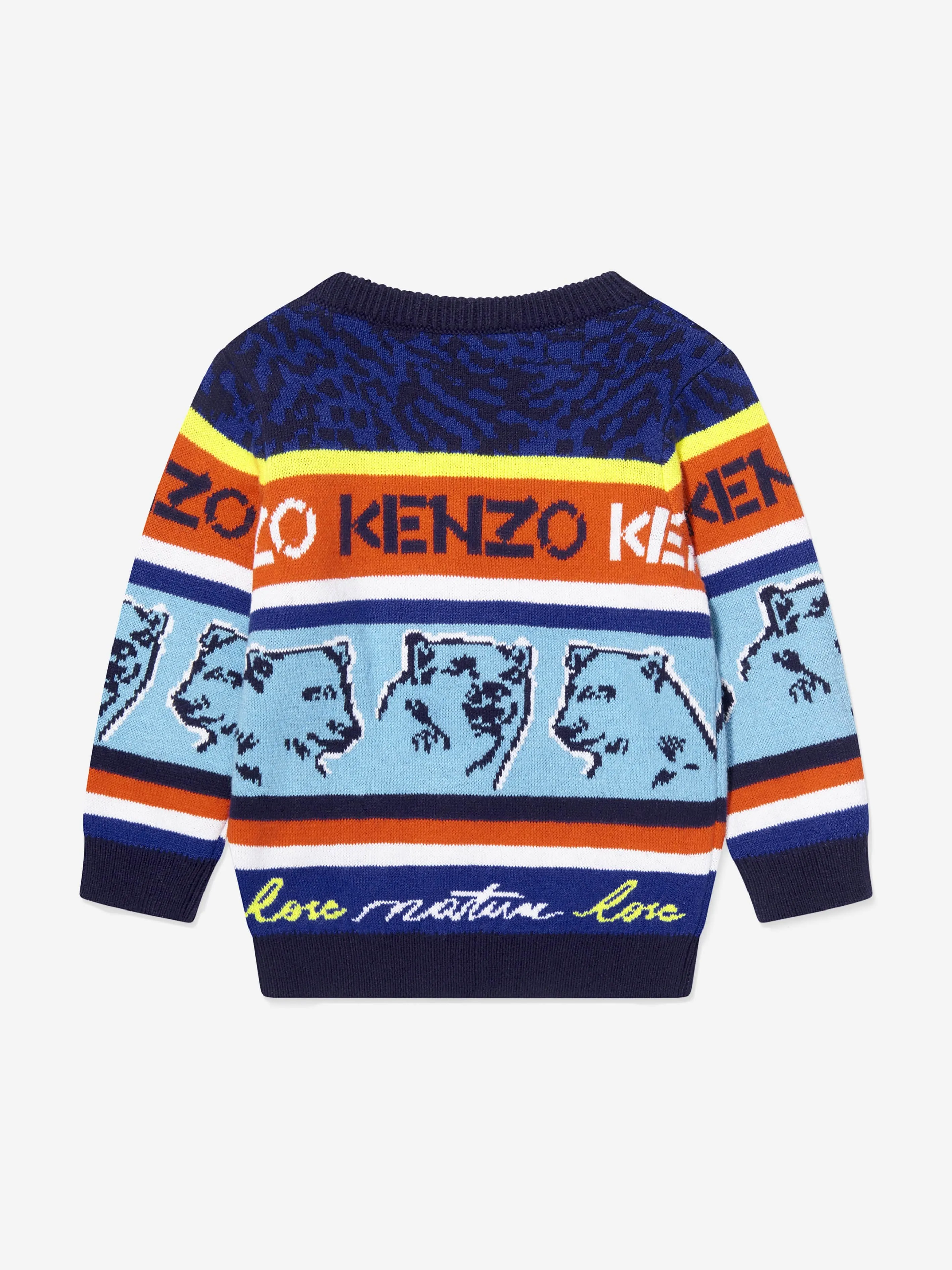 KENZO Baby Boys Multi Iconics Jumper