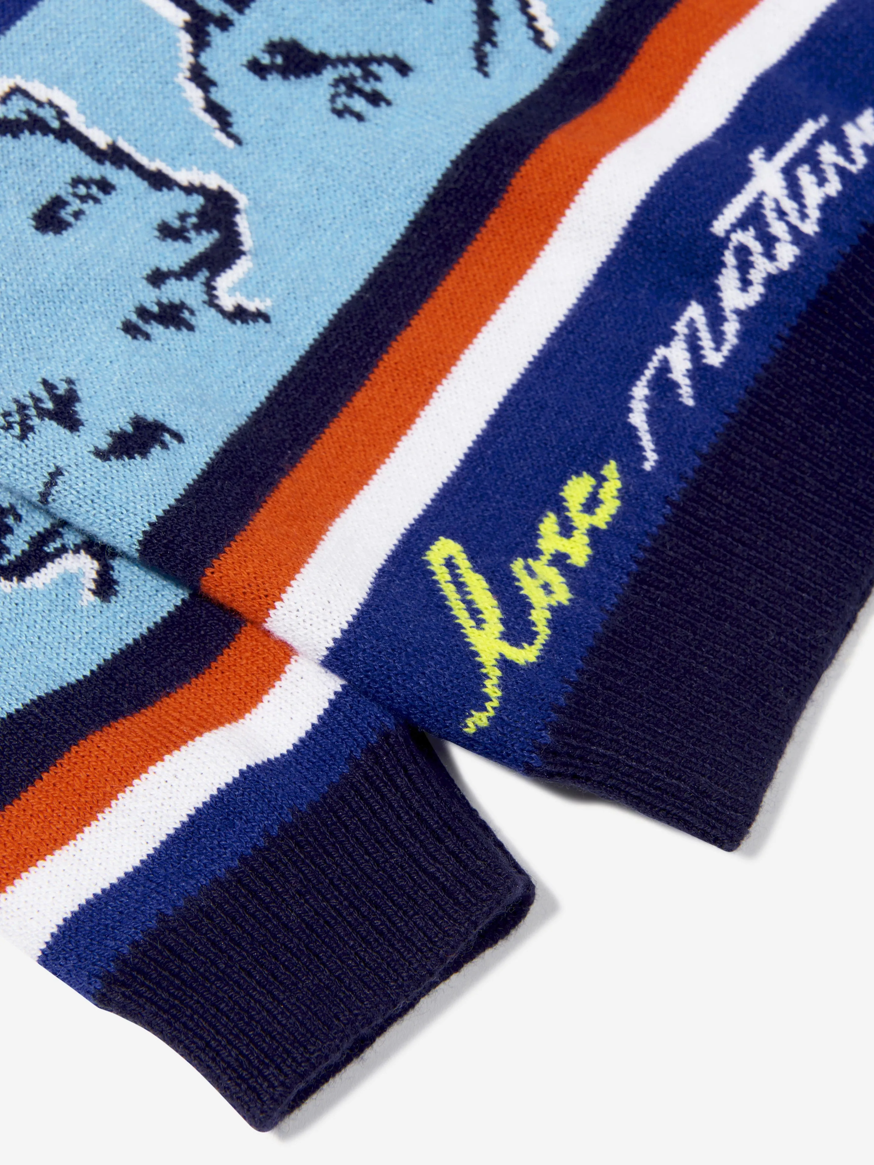 KENZO Baby Boys Multi Iconics Jumper