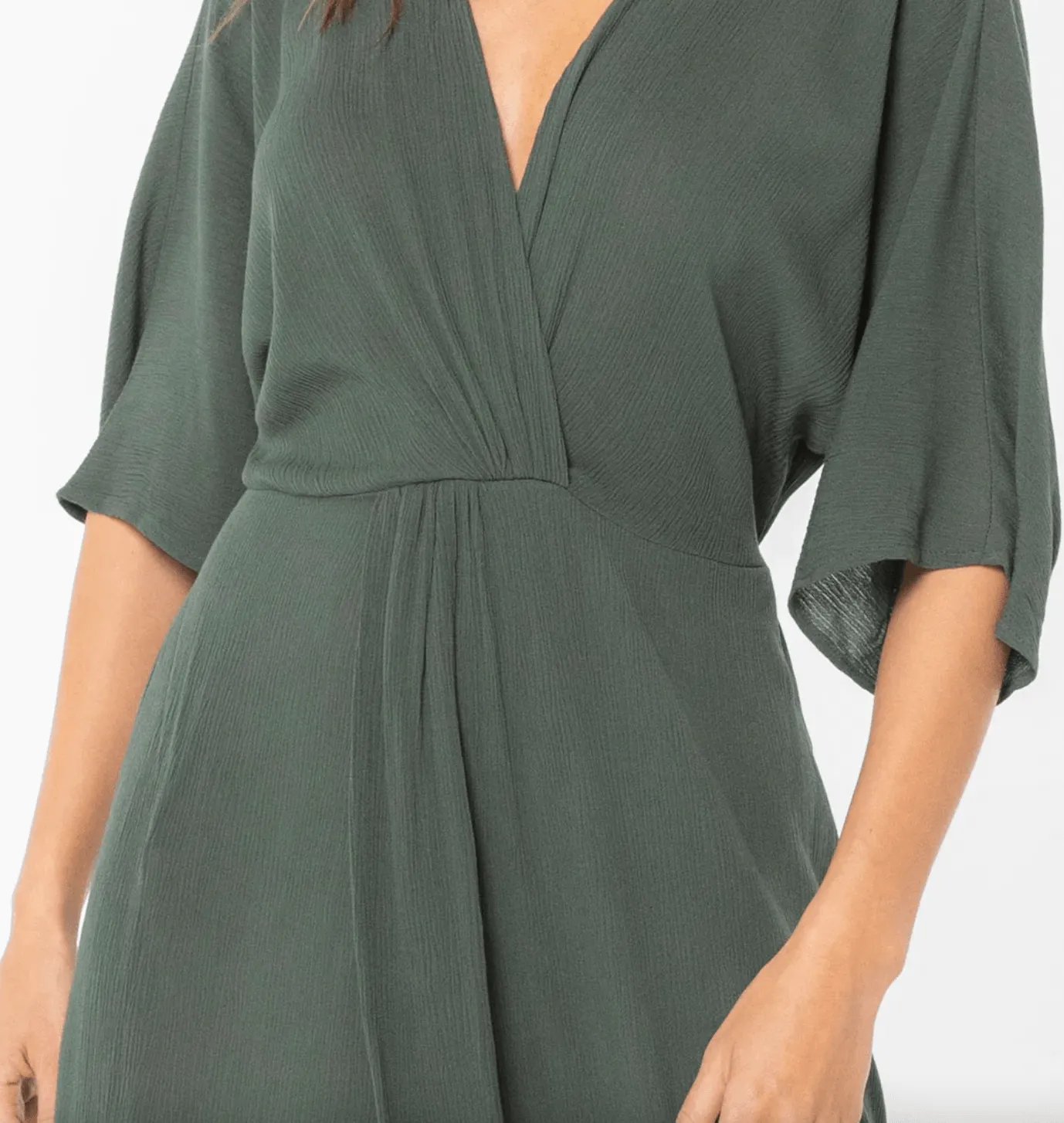 Kimono Sleeve Dress by LoveStitch 72105W