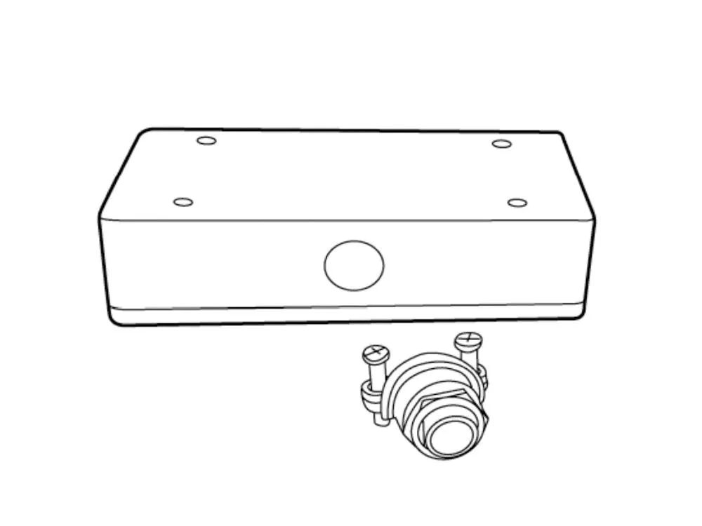 LEDUR Junction Box, Black