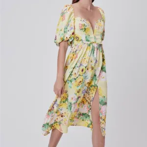 Leigh Floral Midi Dress