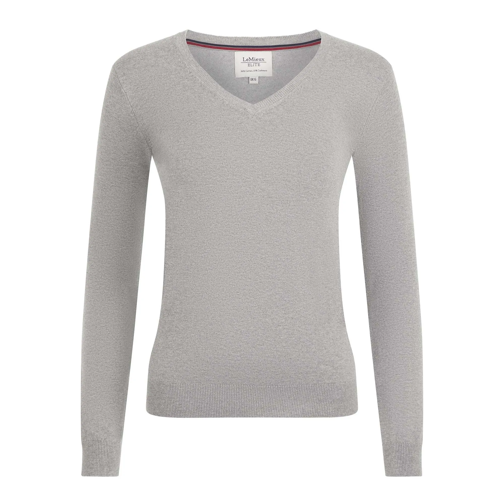 Lemieux Ladies Elite V-Neck Jumper - Grey