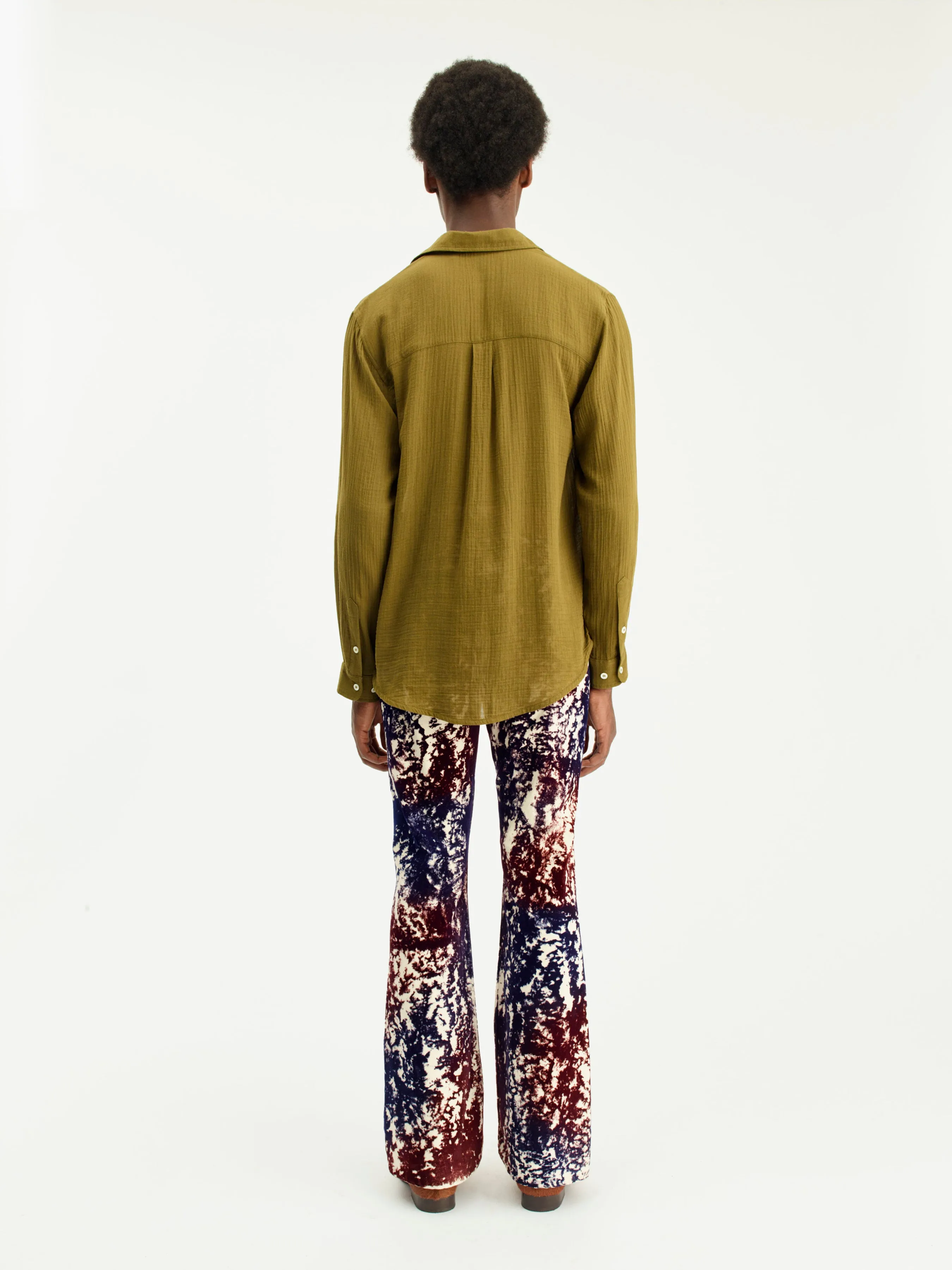 Leo Shirt | Moss Green