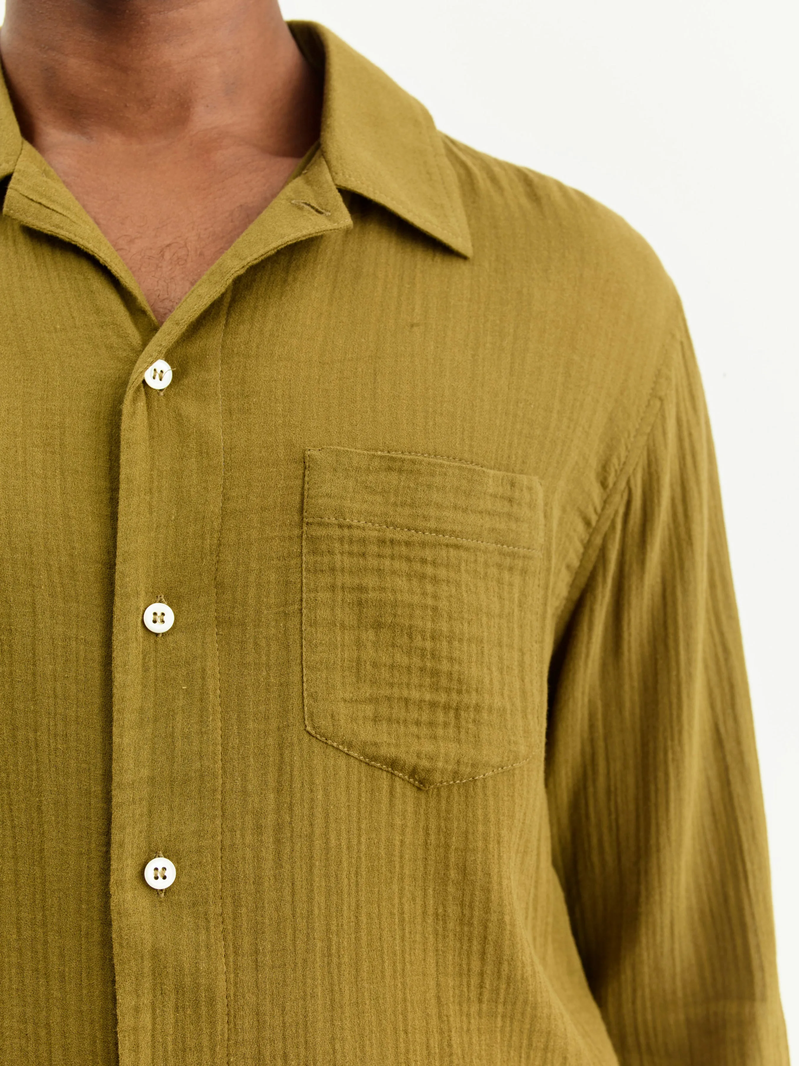 Leo Shirt | Moss Green