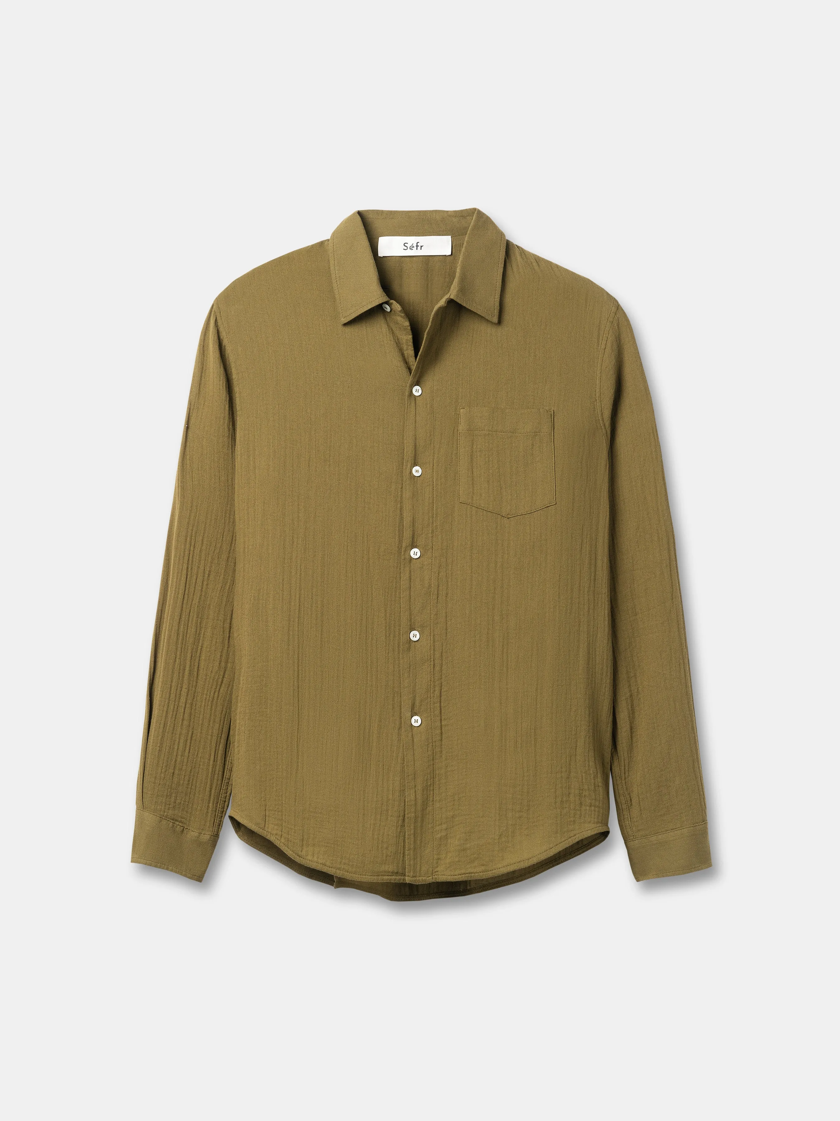 Leo Shirt | Moss Green