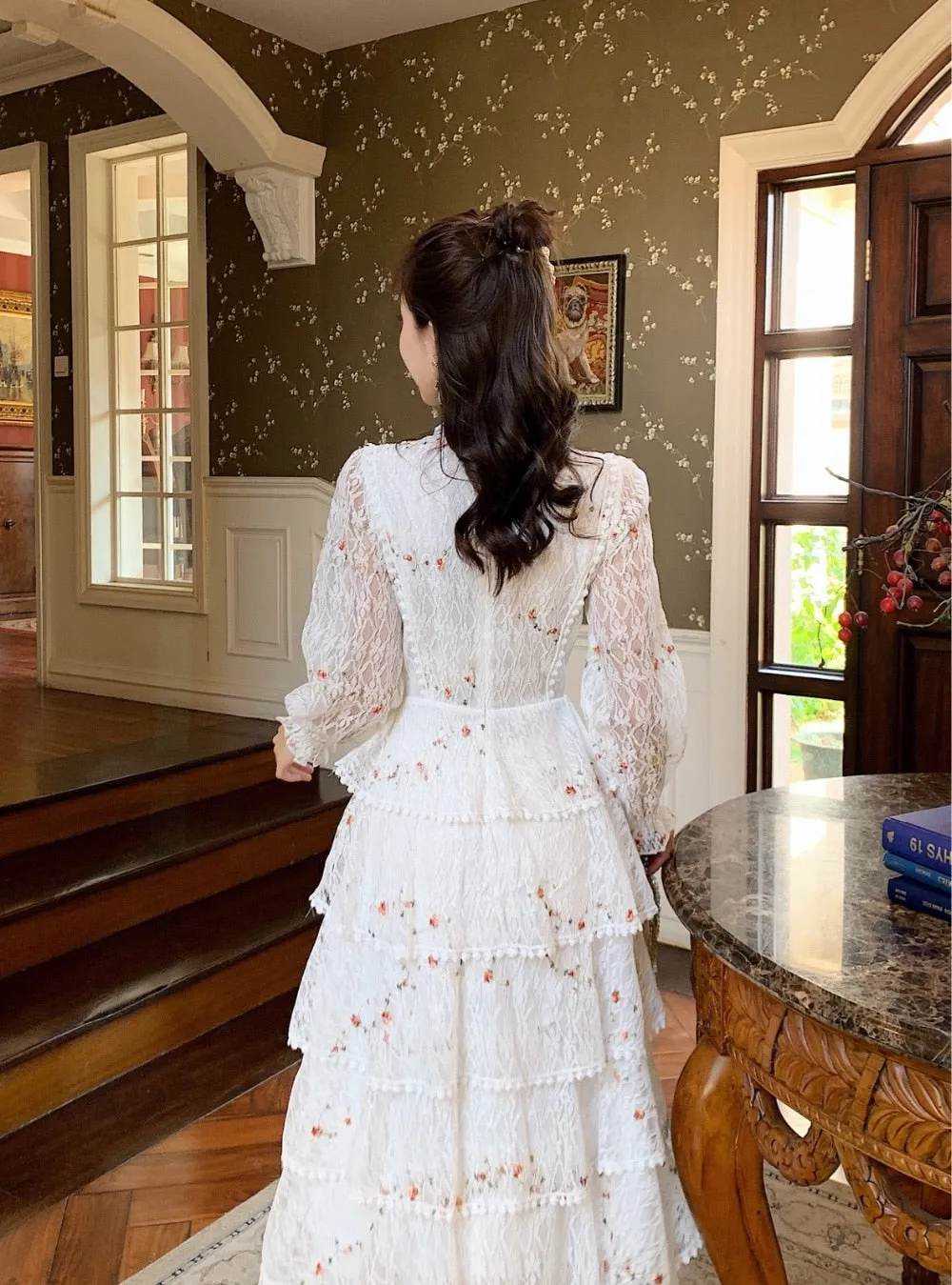 Light Kisses Midi Dress