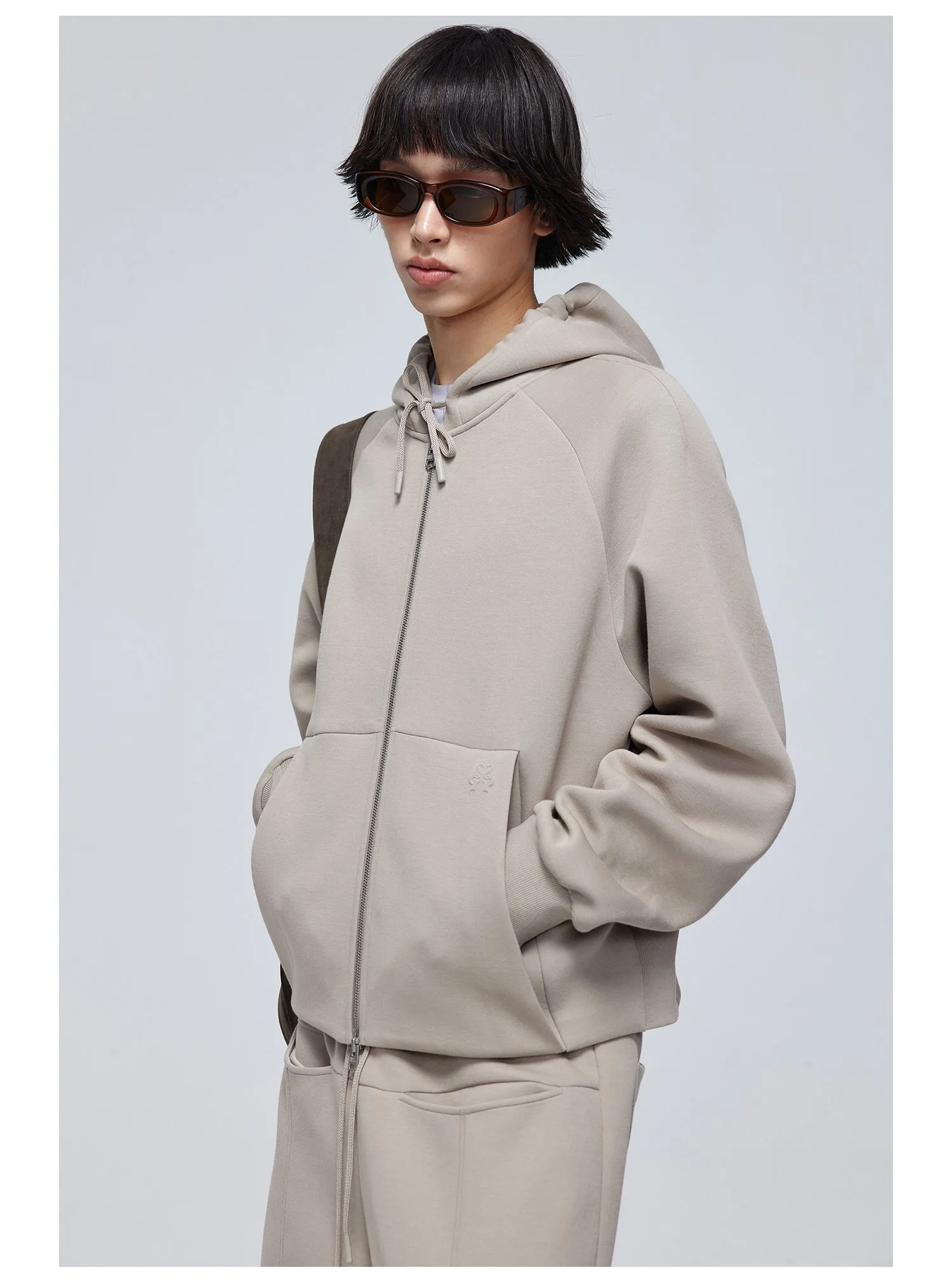 Logo Embossed Parka