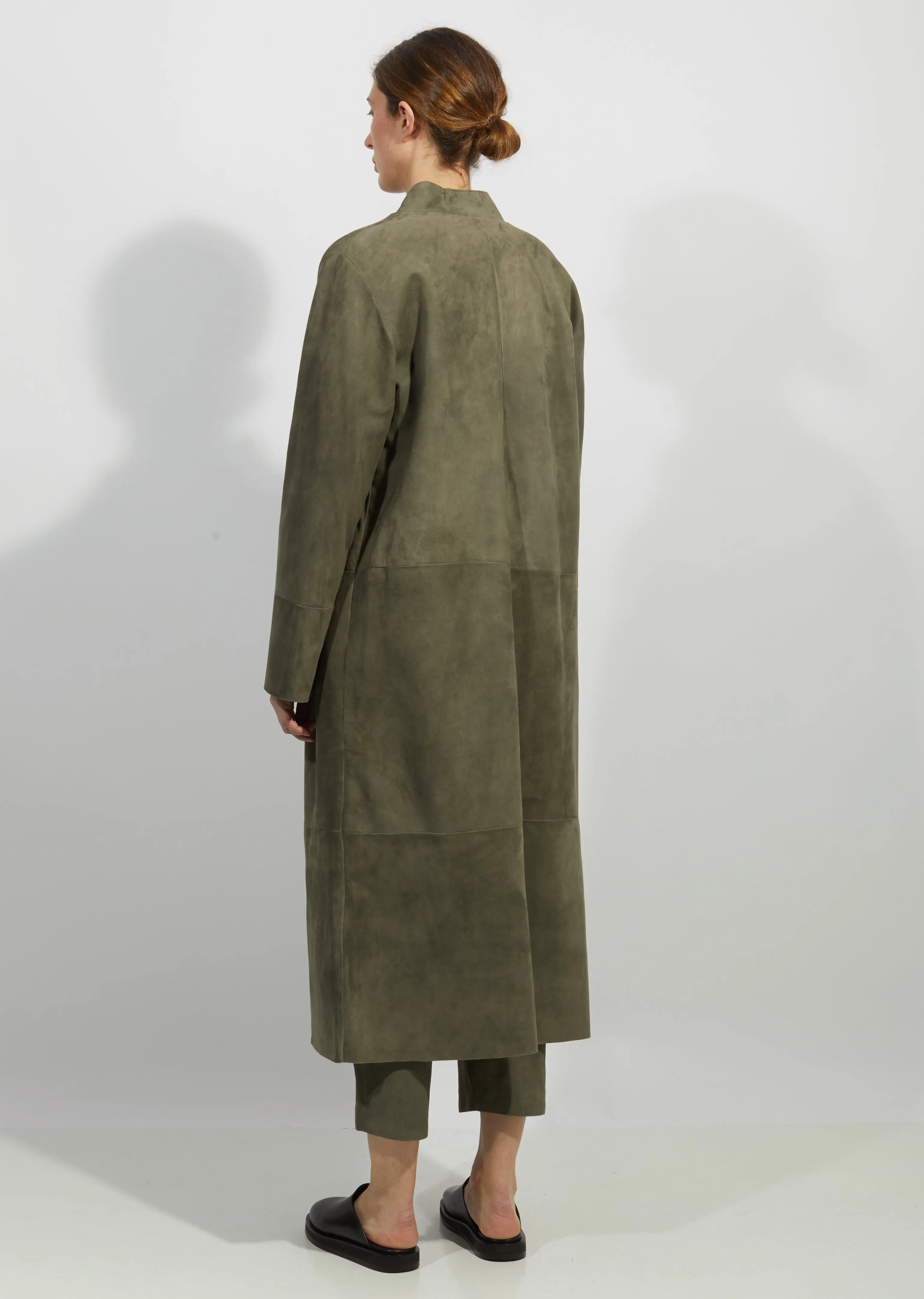 Long Suede Coat
