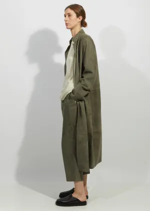 Long Suede Coat