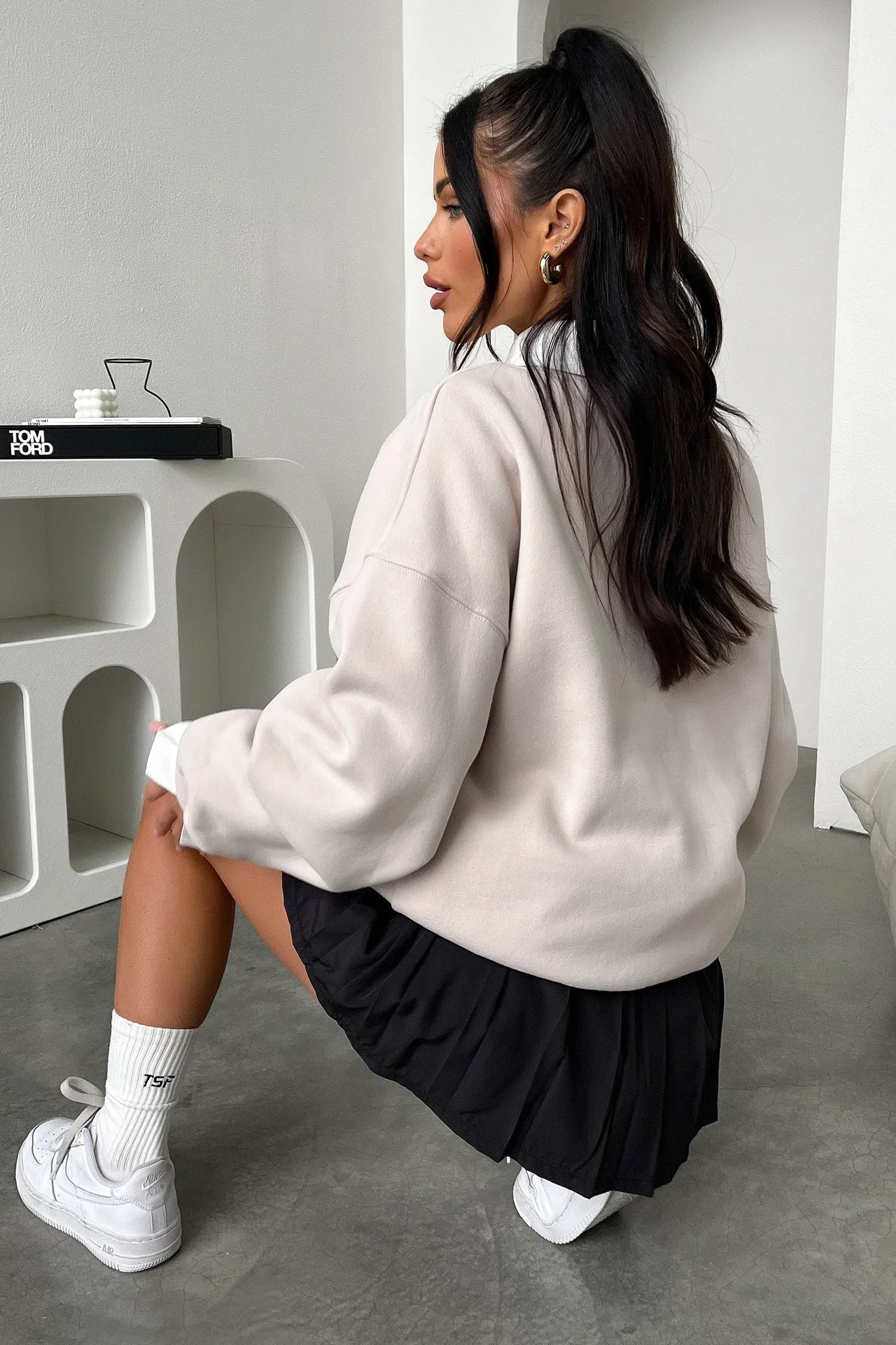 Los Angeles Crewneck - Bone