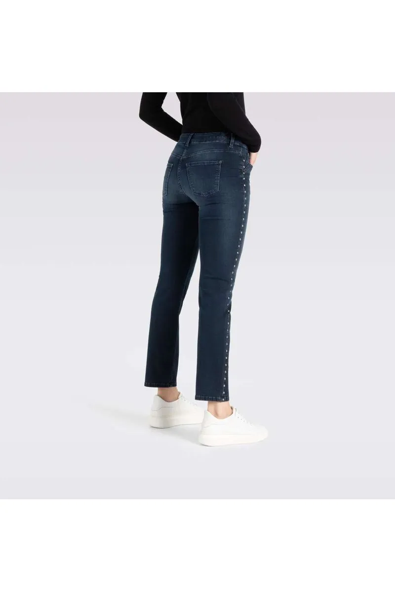 Mac Jeans Dream Dance Dream Denim Stud Embellished Jeans 5448-9A-0355 | D824 Moonlight Dark Wash