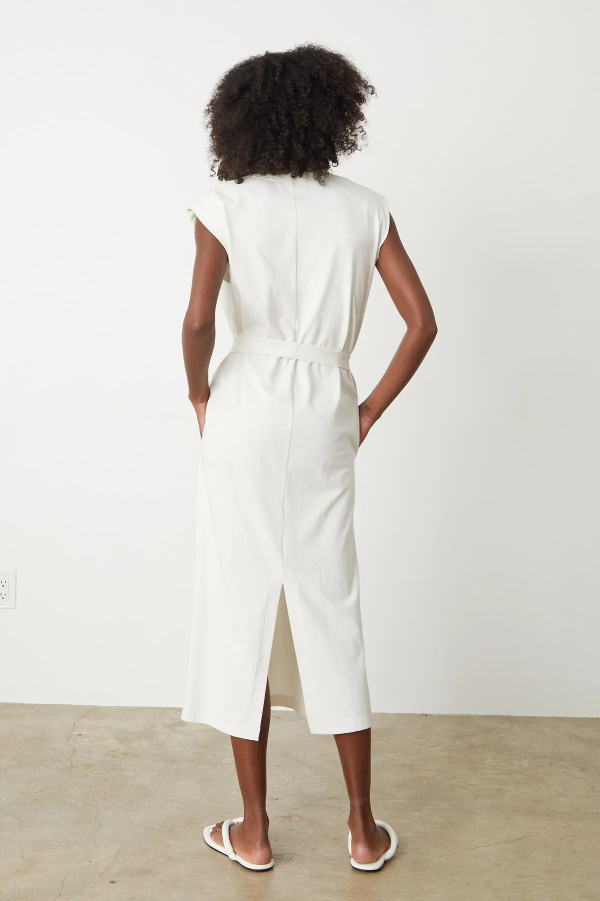 MACI SCOOP NECK DRESS