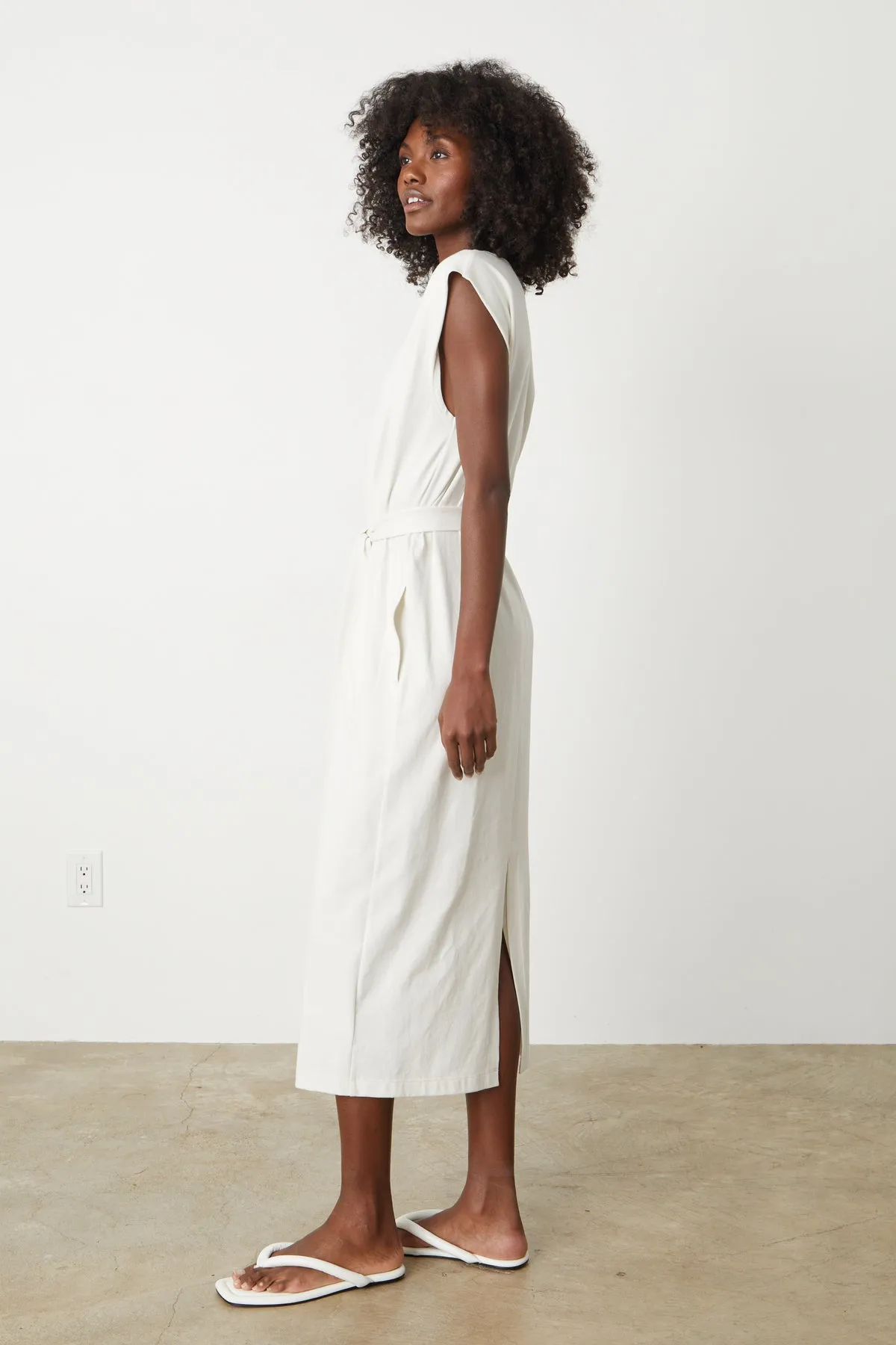MACI SCOOP NECK DRESS