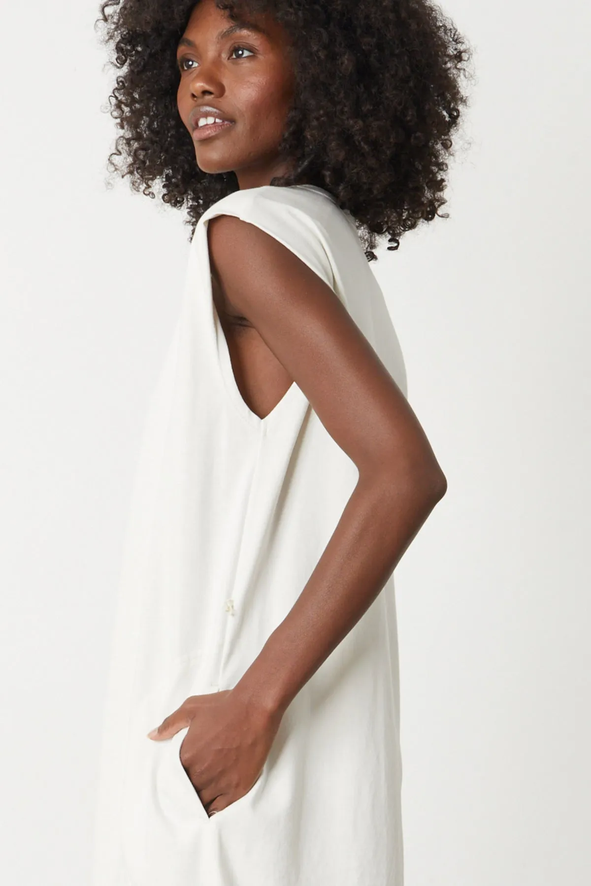 MACI SCOOP NECK DRESS