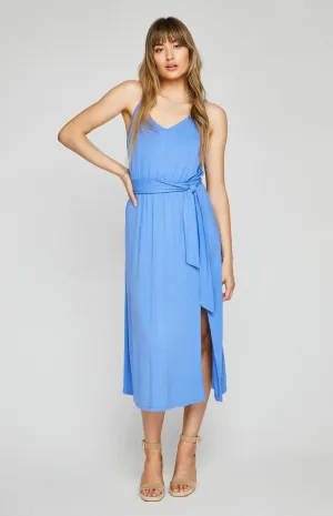 Marilla Midi Dress - Hydrangea Blue