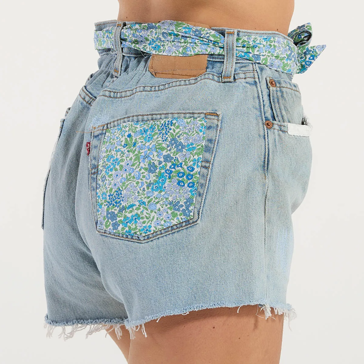 Mc2 Saint Barth shorts arizona in denim chiaro