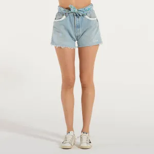 Mc2 Saint Barth shorts arizona in denim chiaro