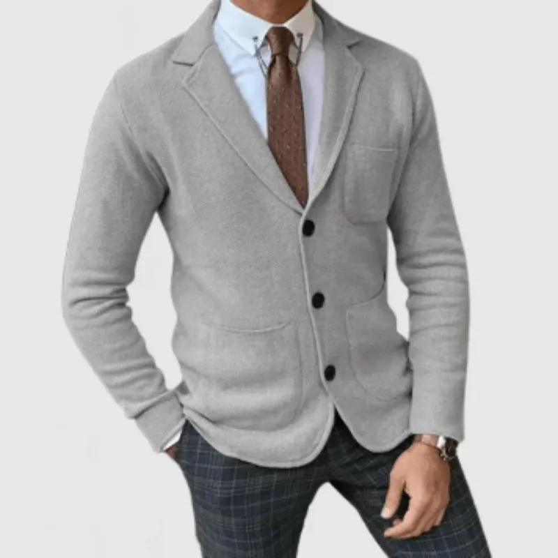 Men's Casual Cotton Gilet Blazer