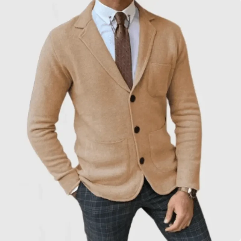 Men's Casual Cotton Gilet Blazer