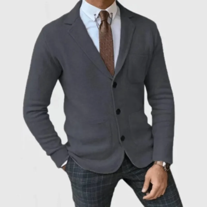 Men's Casual Cotton Gilet Blazer