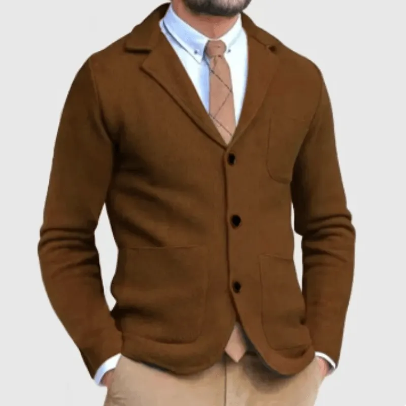Men's Casual Cotton Gilet Blazer