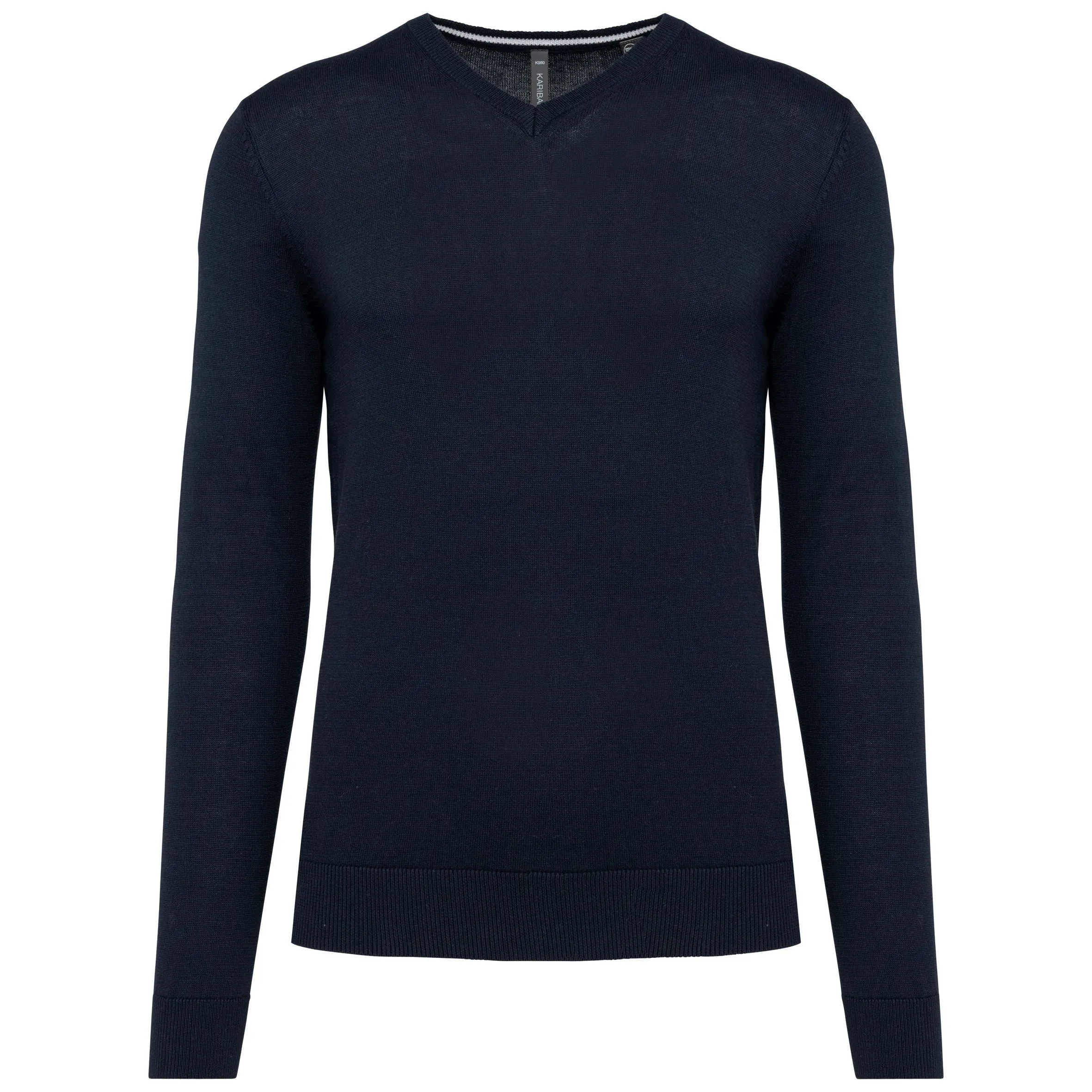 Men’s Eco-friendly V-neck Jumper - 270 g/m² - K980