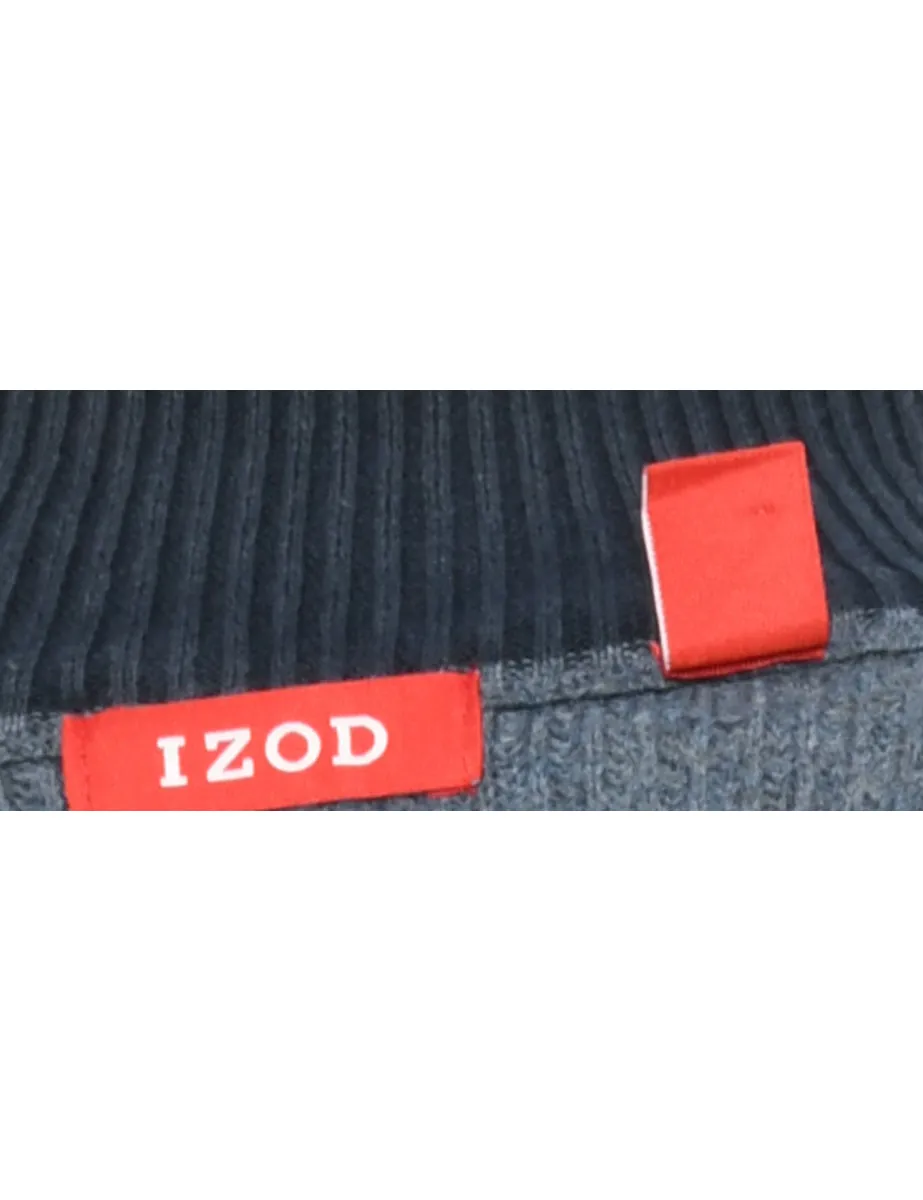 Mid Wash Blue Izod Jumper - L