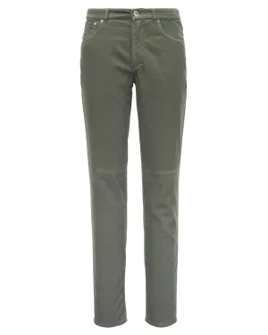 Military Green Fine Corduroy Pant
