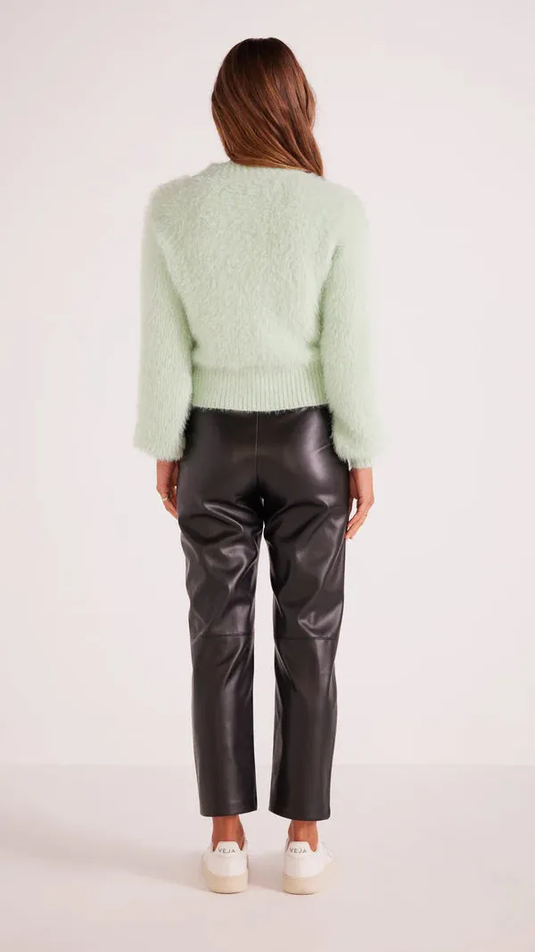 Mint Luma Fluffy Sweater
