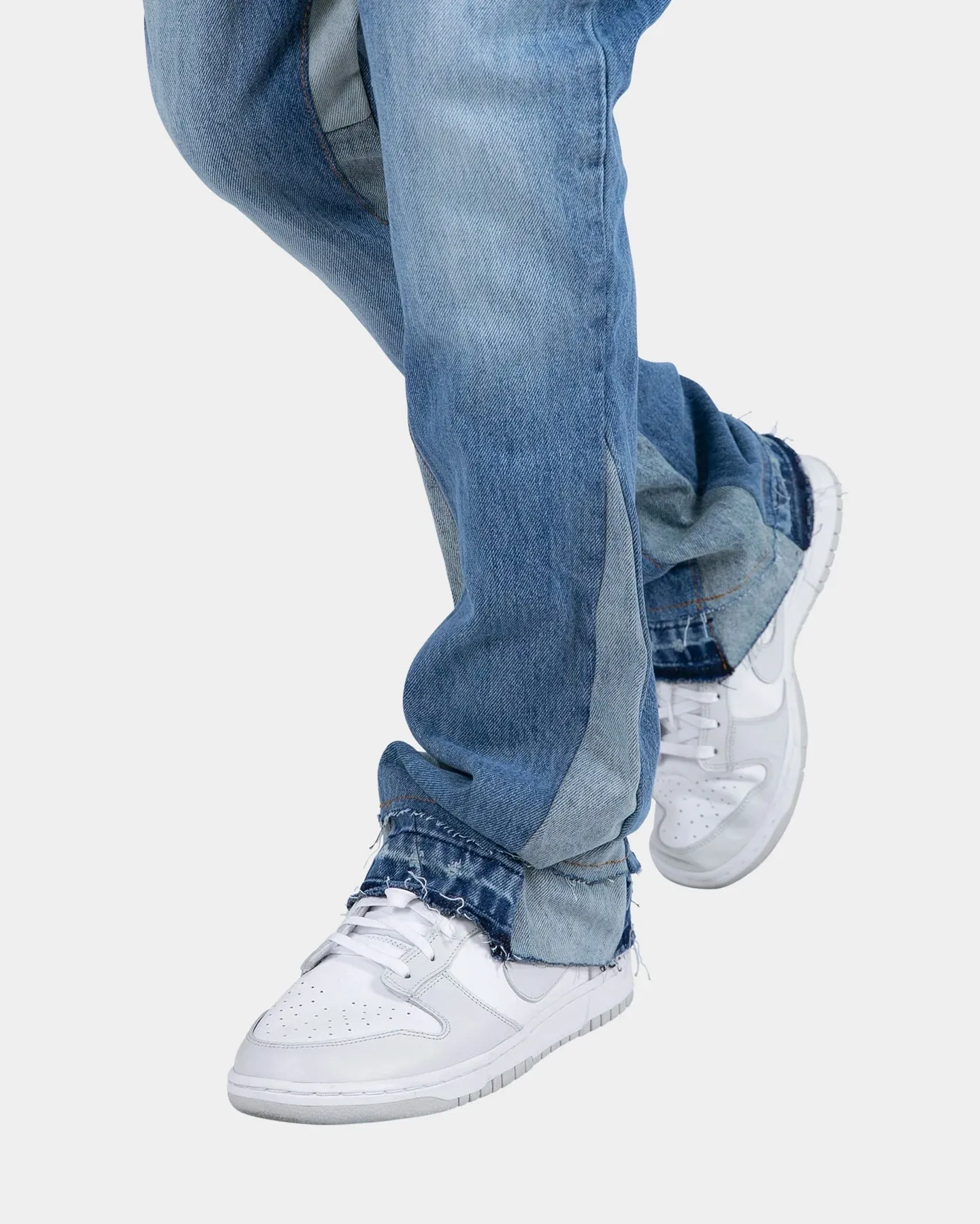 MNML B119 Flare Denim Jeans Blue