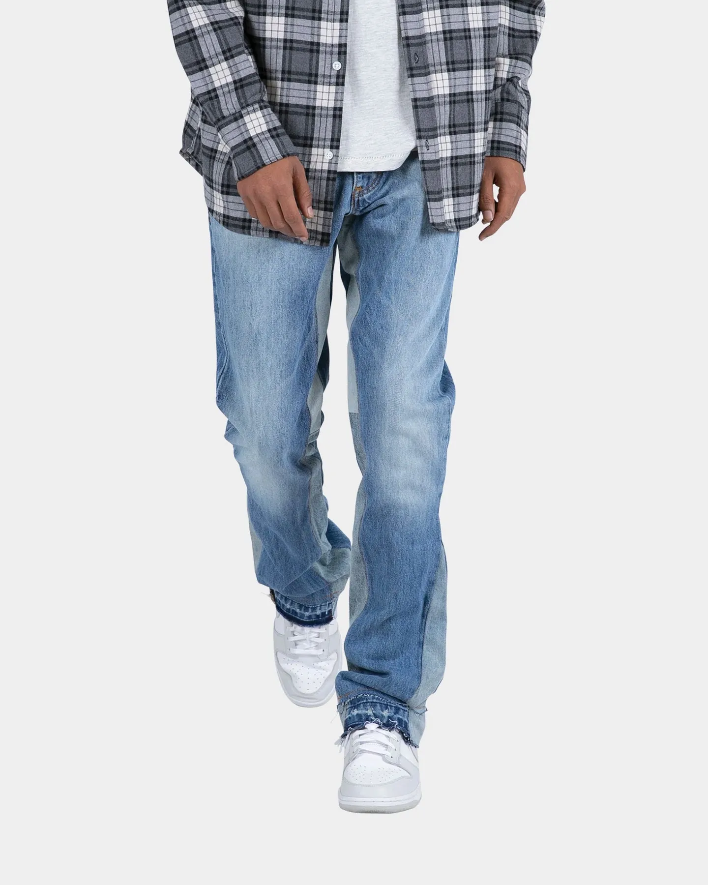 MNML B119 Flare Denim Jeans Blue