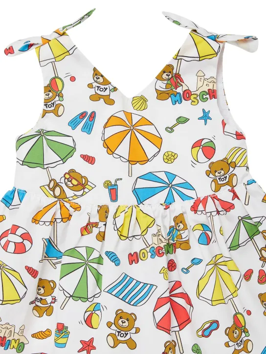 Moschino   Cotton poplin dress 