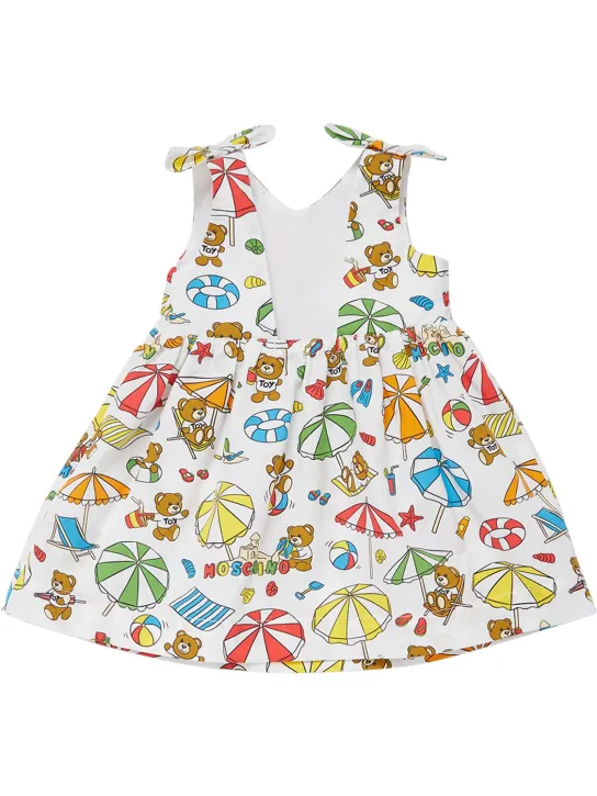 Moschino   Cotton poplin dress 