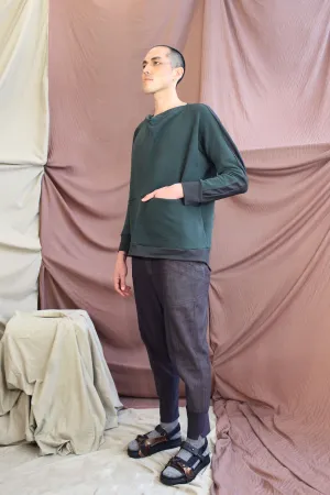 MW21 MECHI OVERSIZE JUMPER - FOREST
