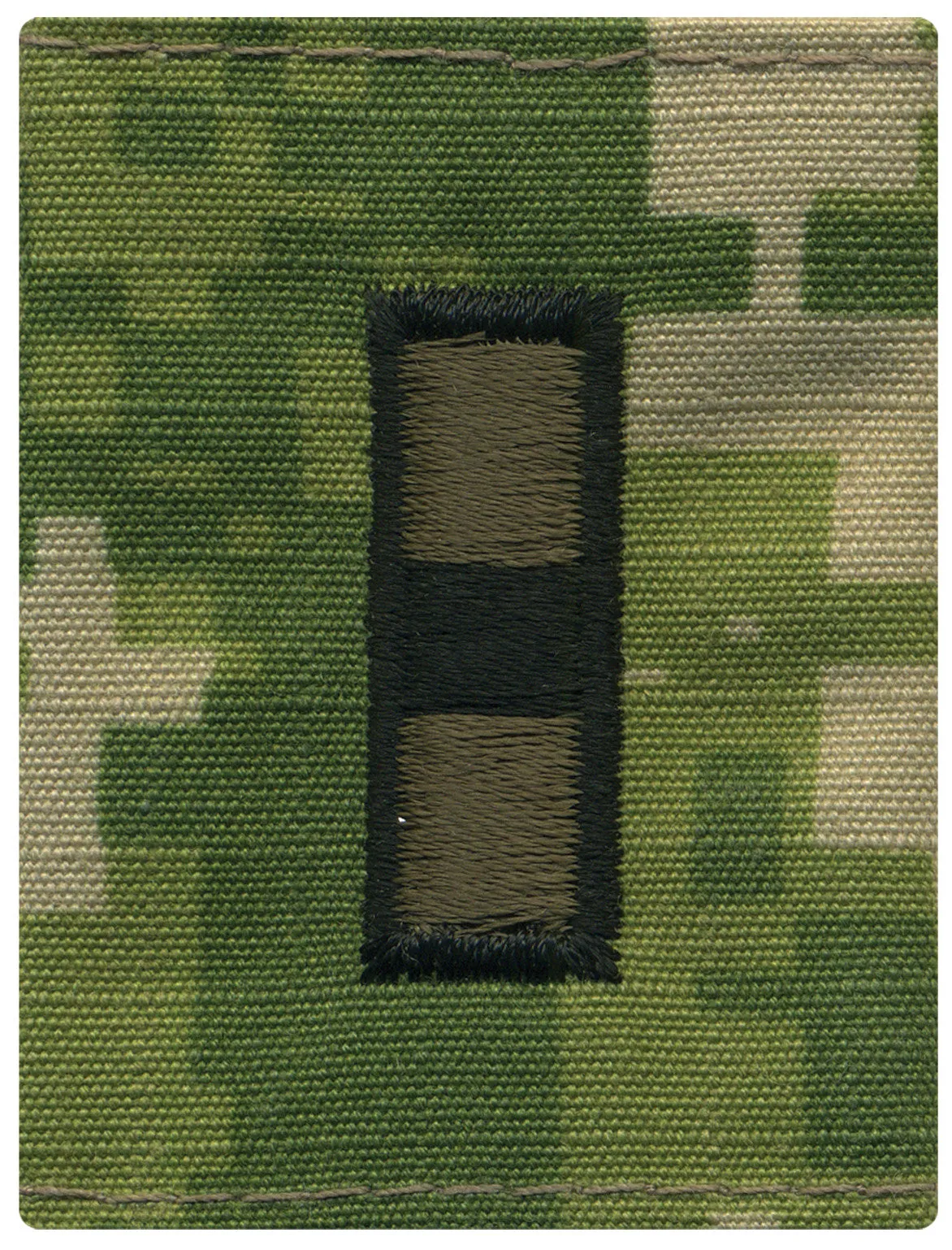 Navy Parka Tab Device: Woodland Digital Embroidered WO3 Warrant Officer