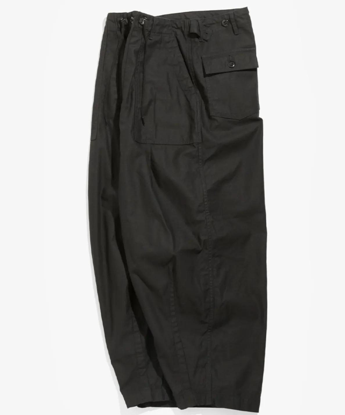 Needles H.D. Pant - Fatigue - Black