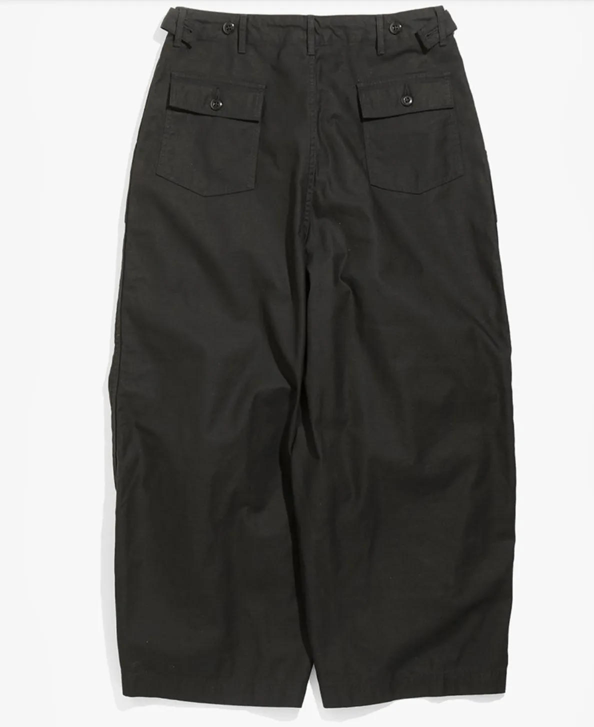 Needles H.D. Pant - Fatigue - Black