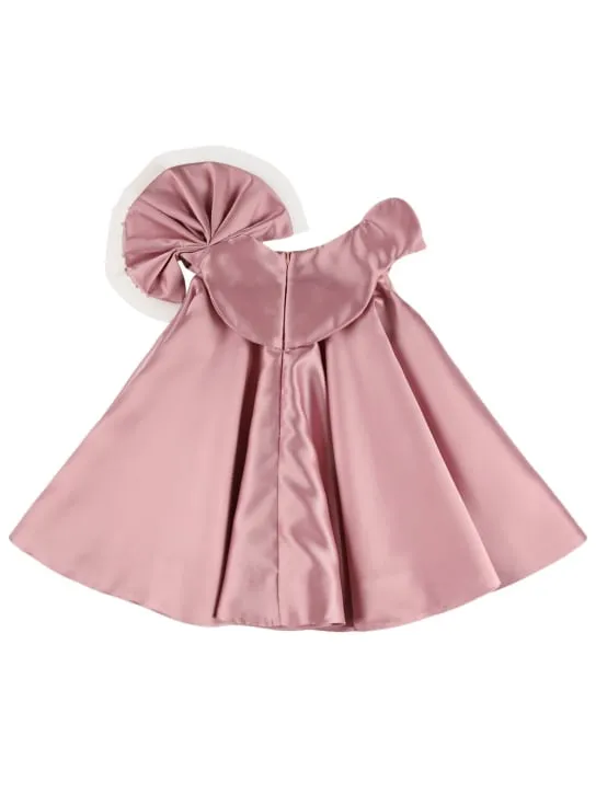 Nikolia   Taffeta dress w/ appliqué 