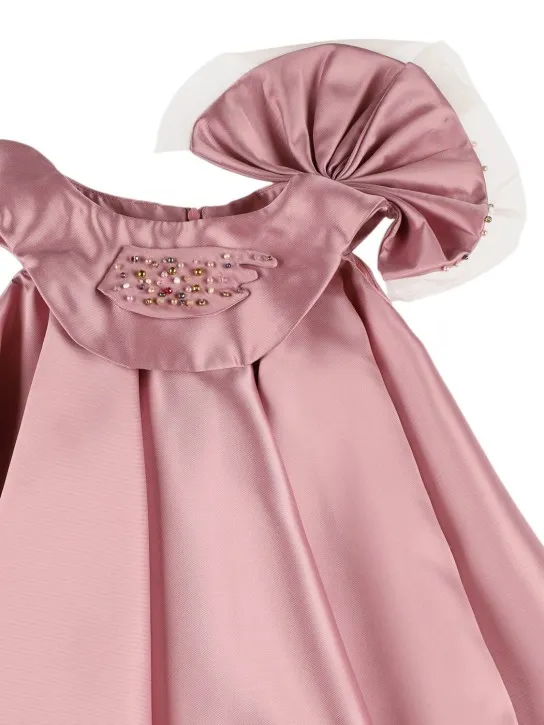 Nikolia   Taffeta dress w/ appliqué 