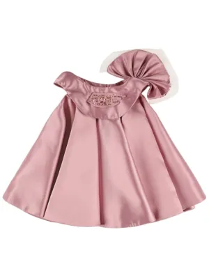 Nikolia   Taffeta dress w/ appliqué 