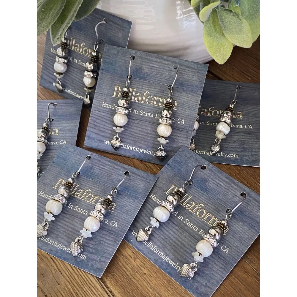 OPULENT PEARL EARRINGS