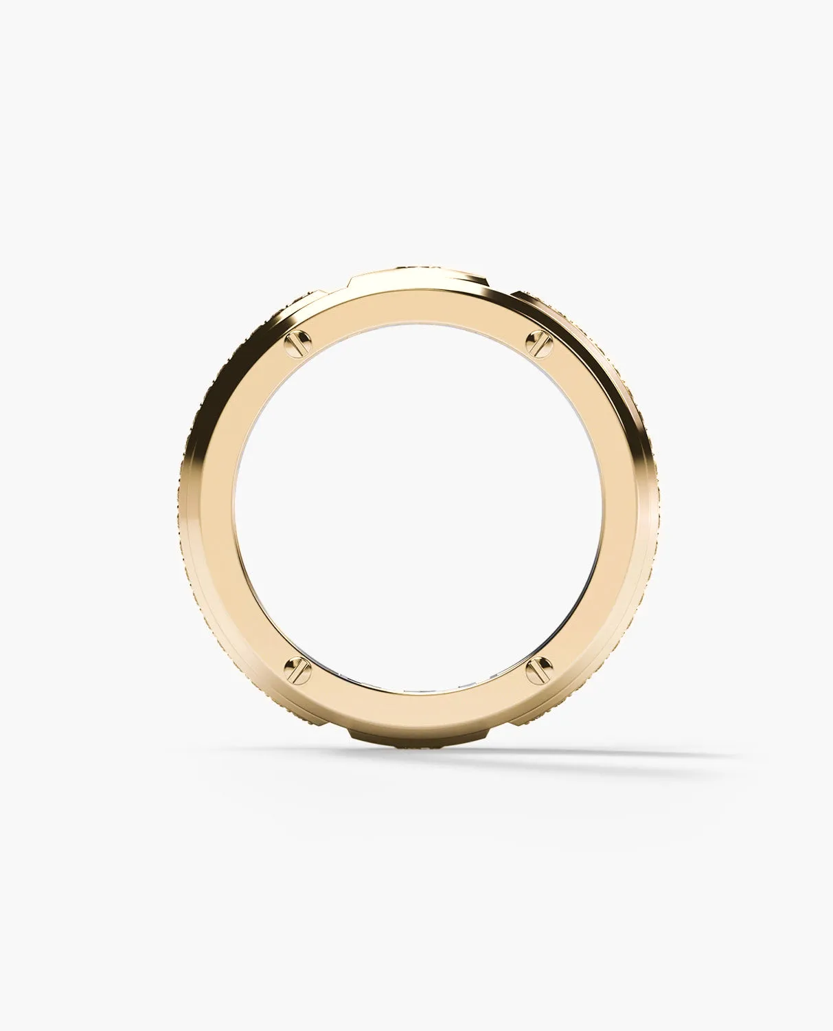 Ready to Ship - SAN LORENZO Gold Ring with 0.80ct Diamonds