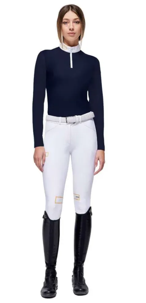 RG JERSEY L/S ZIP LADIES  COMPETITION SHIRT