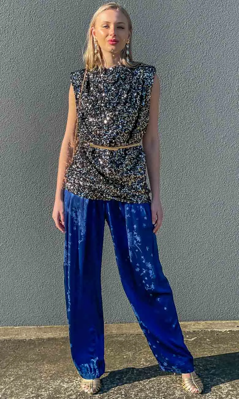 Sabina Musayev Calantha Top - Dark
