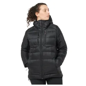 Salomon Women's Elixir Ultra Down Parka Jacket 2024 Deep Black