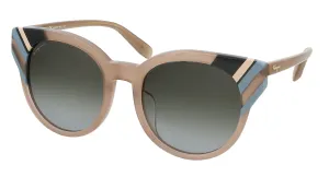Salvatore Ferragamo SF883SA 294 Opaline  Round Sunglasses