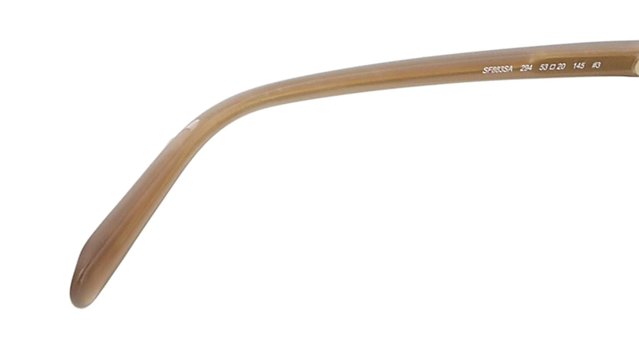 Salvatore Ferragamo SF883SA 294 Opaline  Round Sunglasses
