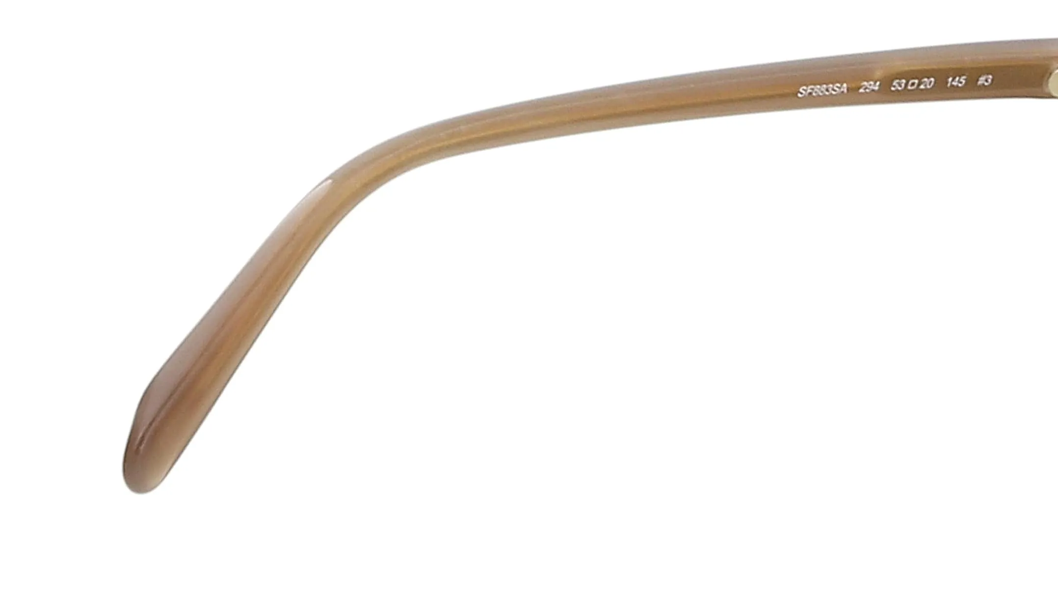 Salvatore Ferragamo SF883SA 294 Opaline  Round Sunglasses
