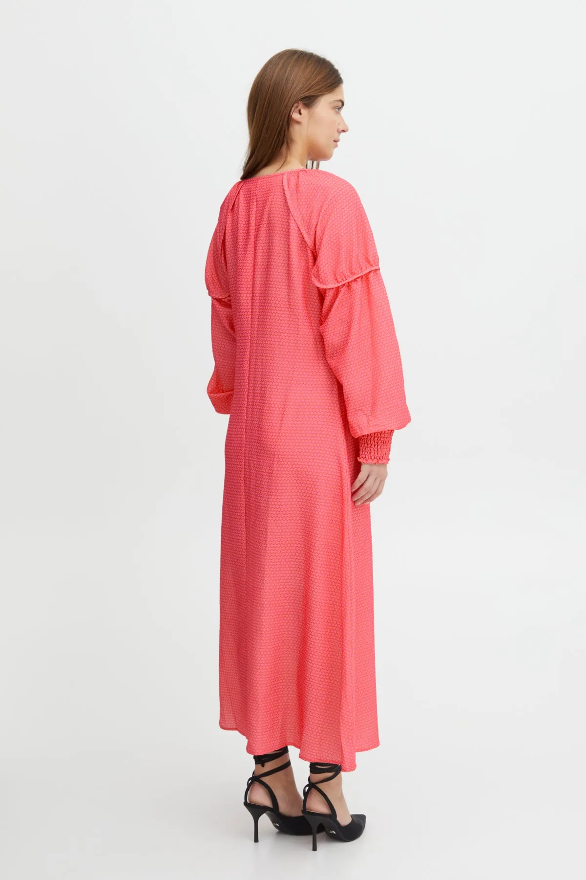Savino Dress - Pink Printed