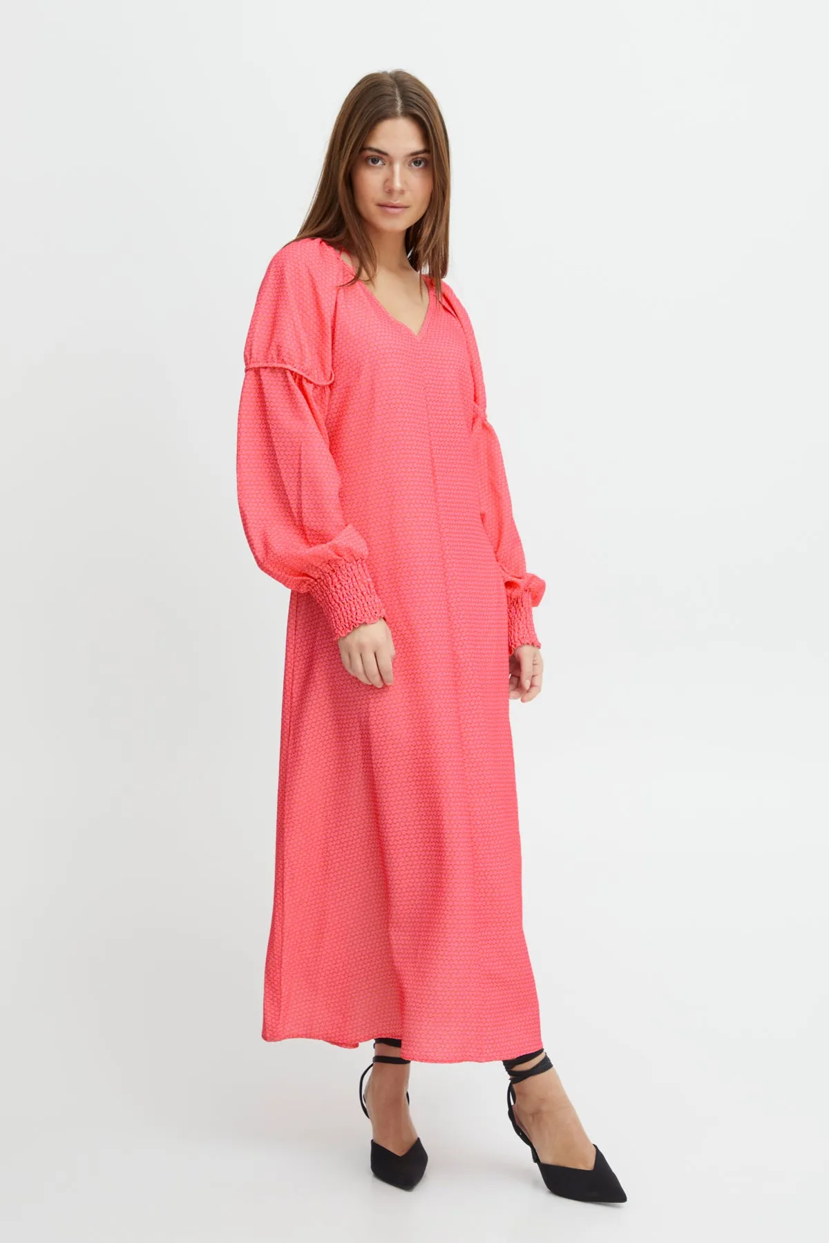 Savino Dress - Pink Printed